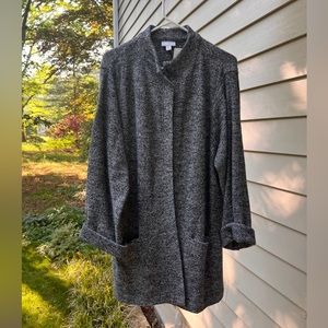 NWT Gray J.Jill Wool Blend Sweater